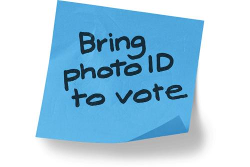 Don’t forget your voter photo ID 